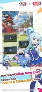 sword x staff konosuba collab event