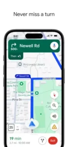 google maps navigation