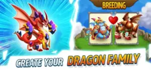 dragon city breeding dragon family hatching