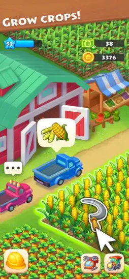 township grow crops farming gameplay