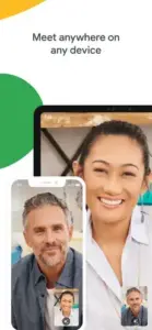 google meet cross device video call tablet phone
