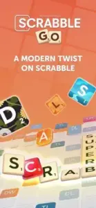 scrabble go modern twist board game