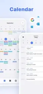 ticktick calendar view google outlook icloud sync
