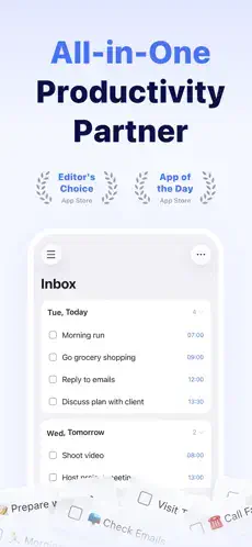ticktick inbox all in one productivity partner app
